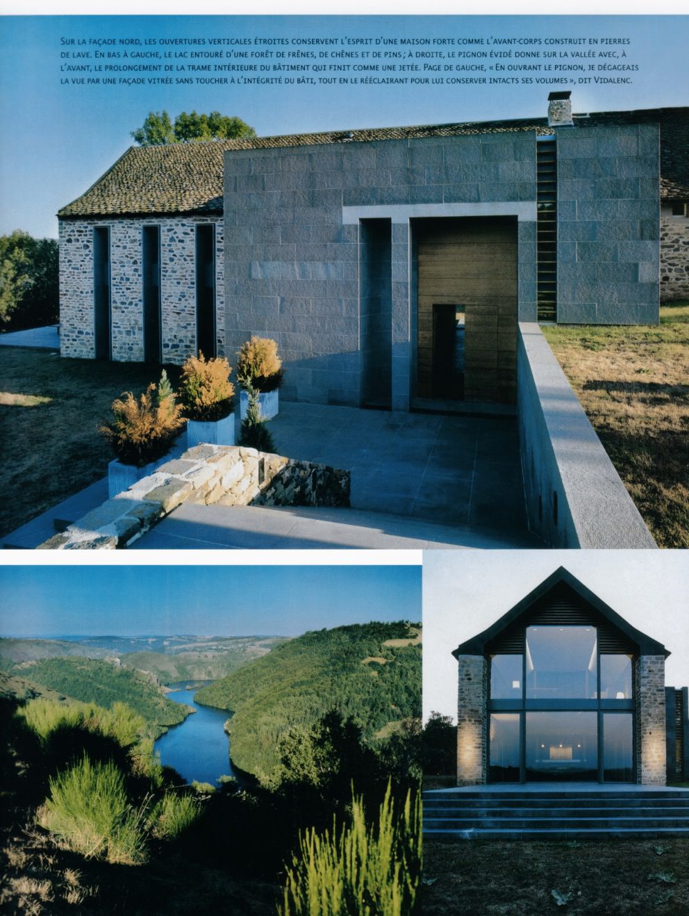 Maison du Lac Vidalenc Architectes